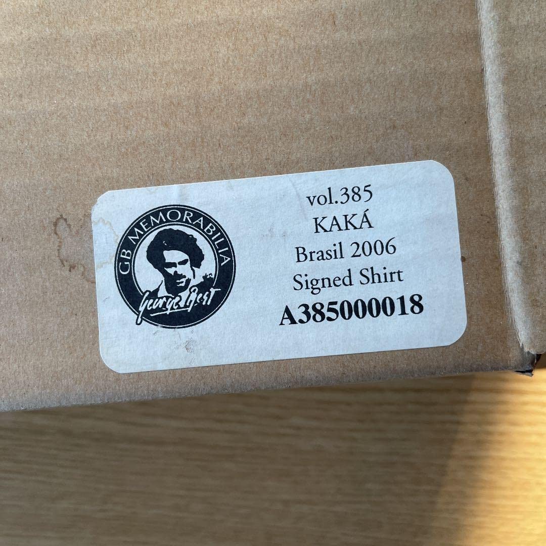 ブラジル2006 KAKA'カカ代表サインユニフォーム